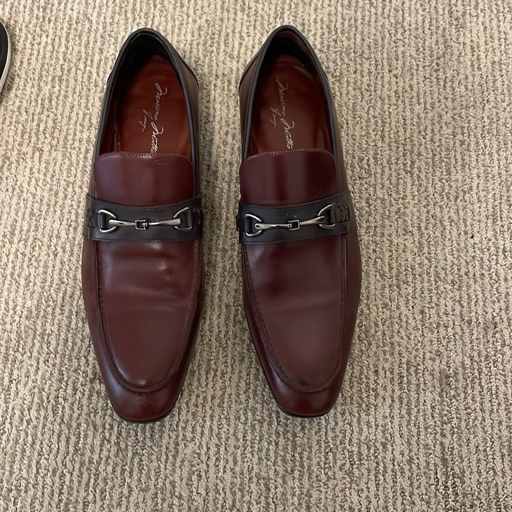 Brazilian made Mossimo Mateo ox blood horse bit loafers